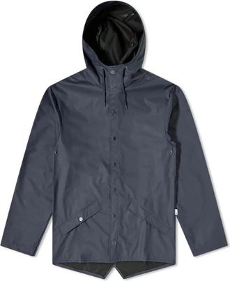 Rains Lichtgewicht Jas - Heren - Zomerjassen - Blauw - XS - Polyester - Jassen