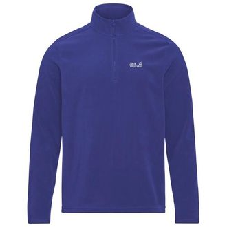 Jack Wolfskin Taunus 100 Halfzip Fleecepullover f&uuml;r Herren | blau