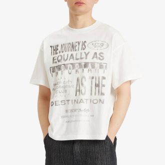 Honor The Gift Travelled Journey Tee In White