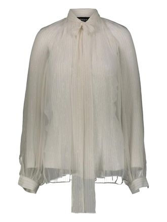 Rochas Camicia a righe - Toni neutri