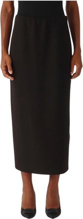 Meimeij Rokken, Dames, Zwart, XL, Polyester, M5Fd 15 Stretch Viscose Blend Rok