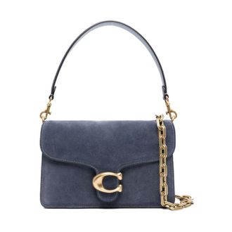 Coach Tabby Calf Suede Shoulder Bag - female - Coach - Shoulder Bags - Blue - ONE SIZE - Bags