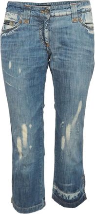 Dolce & Gabbana Jeans con effetto vissuto - Blu