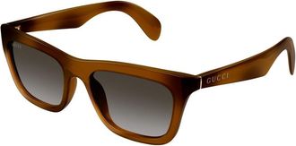 Gucci GG1933S 002 Mens Sunglasses Tortoiseshell Size 53 - Free RX Lenses - Free RX Lenses