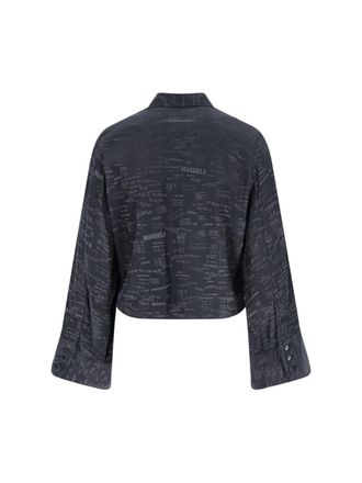 Maison Margiela Womens Shirts Grey Acetate