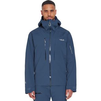 RAB Khroma Kinetic Jacket - Mens in Tempest Blue/black at Nordstrom, Size X-Large