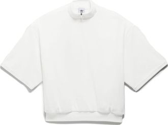 adidas Originals One Basketball Velour Half Zip Sweatshirt IA1991
