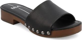 Mia Xonia Platform Sandal in Black at Nordstrom, Size 9.5