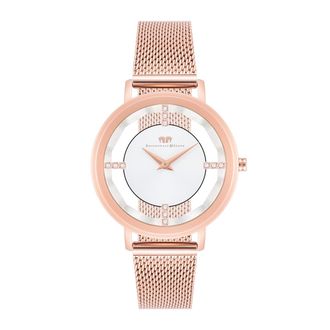 Rhodenwald & S&ouml;hne Womens Female Stainless steel Watch 36,0mm - Rose Gold Stainless Steel (archived) - One Size