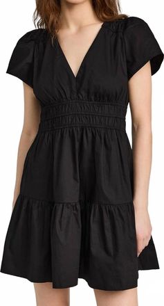 Marea Anna Mini Dress In Bonita Black