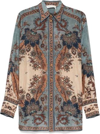 Zimmermann Mujer, Blusas y Camisas, Multicolor, Talla: S