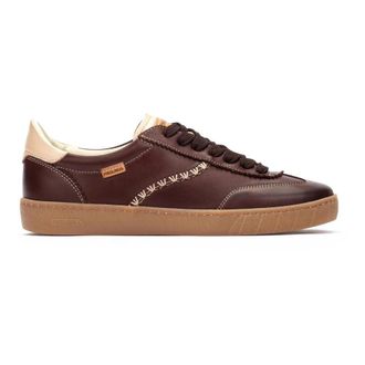 Pikolinos Lanzarote Sneaker - Dames - Sneakers - Bruin - 39 EU - Leer - Schoenen