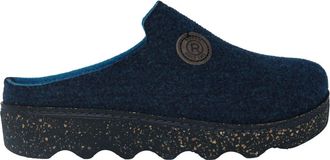Rohde Blauwe Dames Huisslipper - Warm Gevoerd - Dames - Pantoffels - Blauw - 36 EU - Schoenen