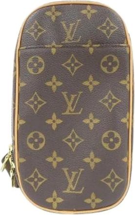 Louis Vuitton Pre-owned Cross Body Bags, female, Brown, Size: ONE SIZE Pre-owned Monogram Shoulder Bag