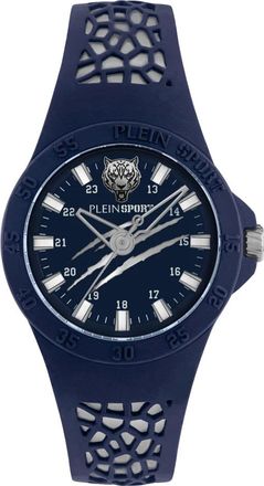 Plein Sport Accessoires, unisex, Blauw, ONE Size, Thunderstorm Watch