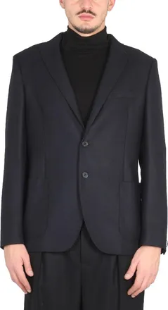 Tonello Single-Breasted Jacket - Blue