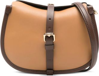 Etro buckle calf leather cross body - women - Calf Leather - OS - Brown