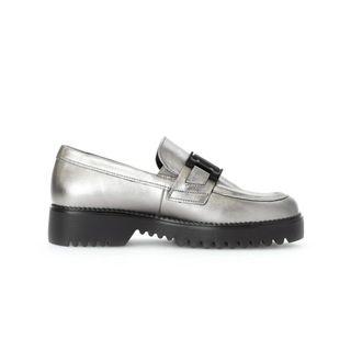 Gabor Dames, Schoenen, Grijs, Maat: 38 1/2 EU Leer