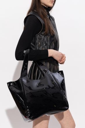 Diesel PLAY SHOPPER EW Bag, Shopper Type, Womens, Black
