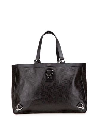Gucci 2000-2015 Leather Abbey D Ring Horsebit tote bag - women - Calf Leather - One Size - Brown