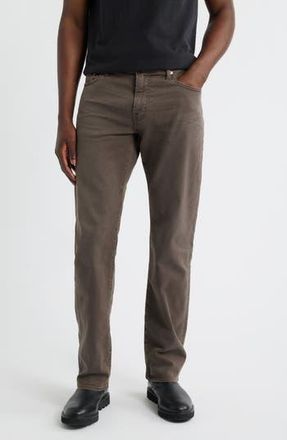 AG - Adriano Goldschmied Prot&eacute;g&eacute; Straight Leg Jeans in 7 Years Sulfur Brown Slate at Nordstrom Rack, Size 35 X 32