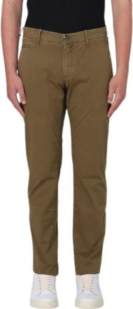 Jacob Cohen Stijlvolle Groene Broek - Heren - Chinos - Groen - W31 - Broeken