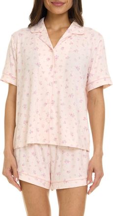 Flora Nikrooz Brenna 3-Piece Pajamas in Light Pink at Nordstrom Rack, Size X-Large