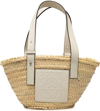 Loewe Pre-owned Loewe Small Raffia Anagram Basket Tote Ladies JRI2OGO9QXLS6YX0