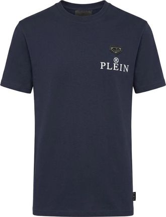 Philipp Plein Jersey T-shirt Plein R - Heren - T-shirts - Blauw - L - Tops
