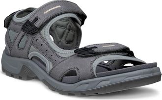 Ecco Yucatan Sandal in Steel at Nordstrom, Size 12-12.5Us