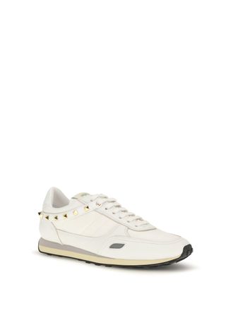 Valentino Garavani Stud Up Sneaker - White