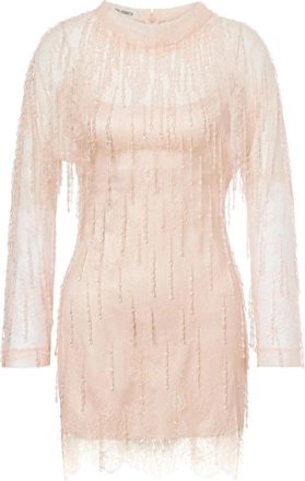 Alberta Ferretti Kleedjes, Dames, Roze, S, Roze Jurk 0170