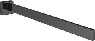 Emco Emco - Toallero Cue, 1 Brazo, R&iacute;gido, 416mm, Negro, 325013342
