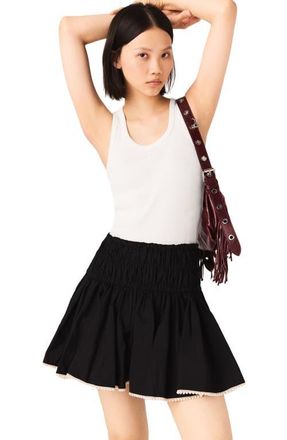 Maje Rib knit tank top in White at Nordstrom, Size Small