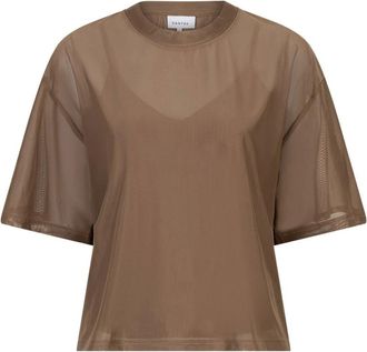 Dante6 Dames, Blouses & Shirts, Bruin, Maat: XS Jersey