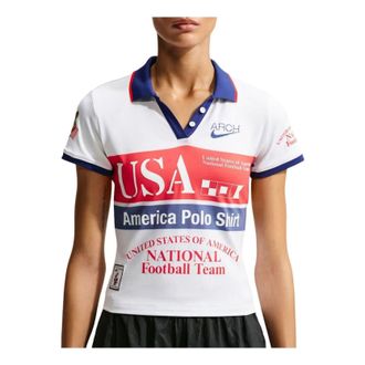 Nike (WMNS) Nike x USA x V.A.A. Cryoshot Polo Shirt White IM3986-100
