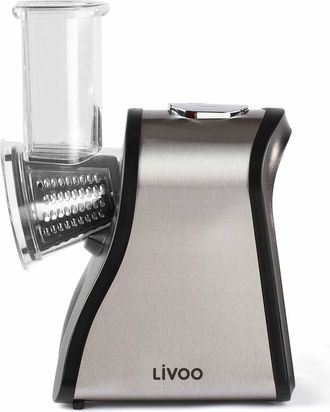 Livoo Livoo - Dop192 Rallador El&eacute;ctrico Multifunci&oacute;n - Negro Y Gris