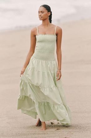 Peixoto Clementine Tiered Maxi Dress