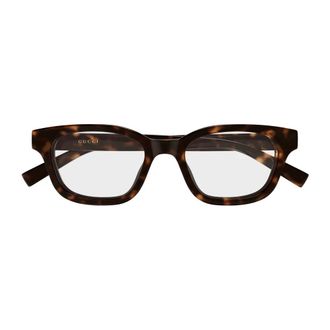 Gucci Gg 2103Ol Rechthoekig Montuur - unisex - Brillen - Bruin - ONE Size - Accessoires
