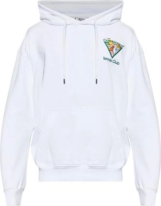 Casablanca Heren, Sweatshirts & Hoodies, Wit, Maat: XL