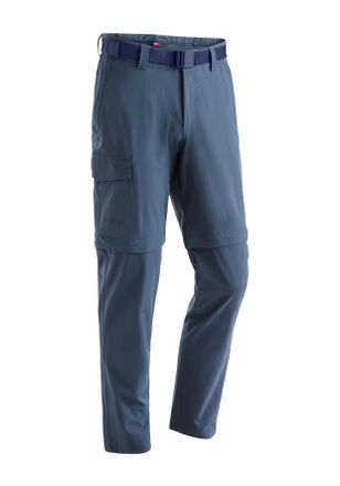 Maier Sports Funktionshose MAIER SPORTS Torid slim zip, Herren, Gr. 46, Normalgr&ouml;ssen, blau (jeansblau), 90% Polyamid, 10% Elasthan, Hosen Funktionshose, Herren Wa