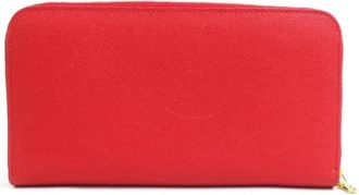 Burberry Pre-owned Wallets, female, Red, Size: ONE SIZE Pre-owned Vintage Wallet