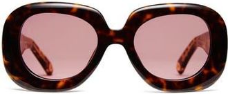Vada Jewelry Leon Sunglasses in Tobacco at Nordstrom