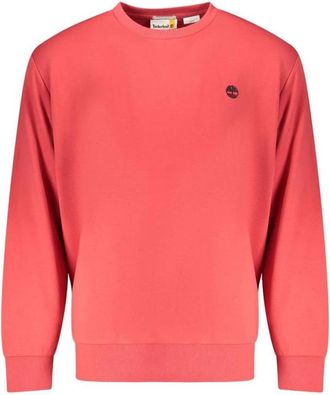 Timberland Katoenen sweatshirt met geribbelde manchetten en zoom - Heren - Sweatshirts - Rood - 2XL - Katoen - Hoodies & sweatvesten