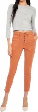 Joie Maxine High Rise Skinny Pants In Umber