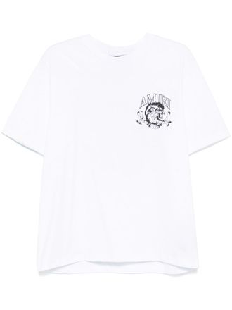 Amiri Lion Outline T-shirt - men - Cotton - M - White