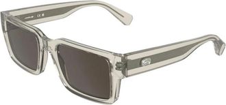 Lacoste Zonnebrillen - Heren - Zonnebrillen - Grijs - 55 MM - Accessoires