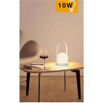 Trade Shop Trade Shop - Lampada Led De Tavolo Recaricabile Portatile Lume 3 Colorations Of Light D29-b3c