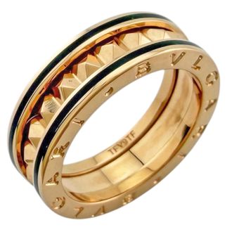 Bulgari Pink Gold (18K) Ceramic Band Ring (Pre-Owned)