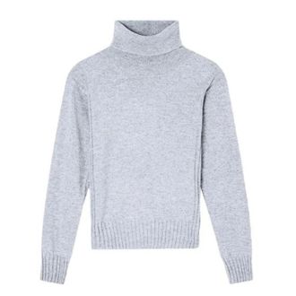 A|X Armani Exchange Turtleneck Sweater - Dames - Coltruien - Grijs - XS - Truien & Vesten